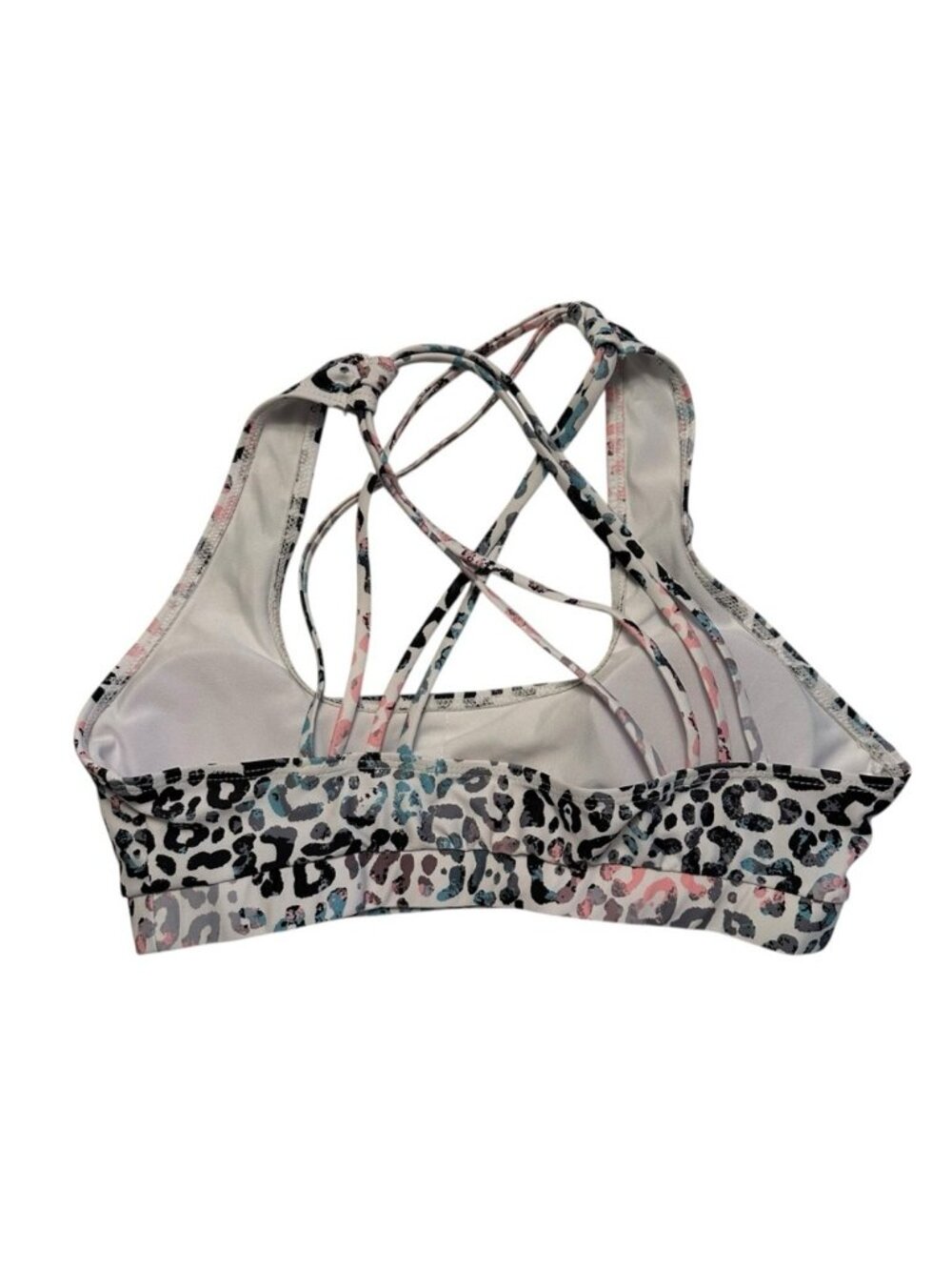 NWOT Shein | Pink & Black Animal Print High Waist Bikini Set Size Large - Picture 8 of 9